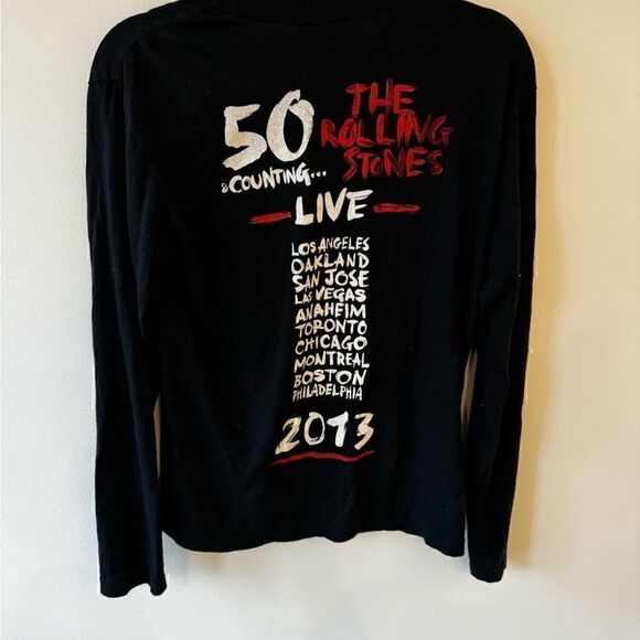 Rolling Stones concert Shirt 50 years 2013 - Picture 2 of 2